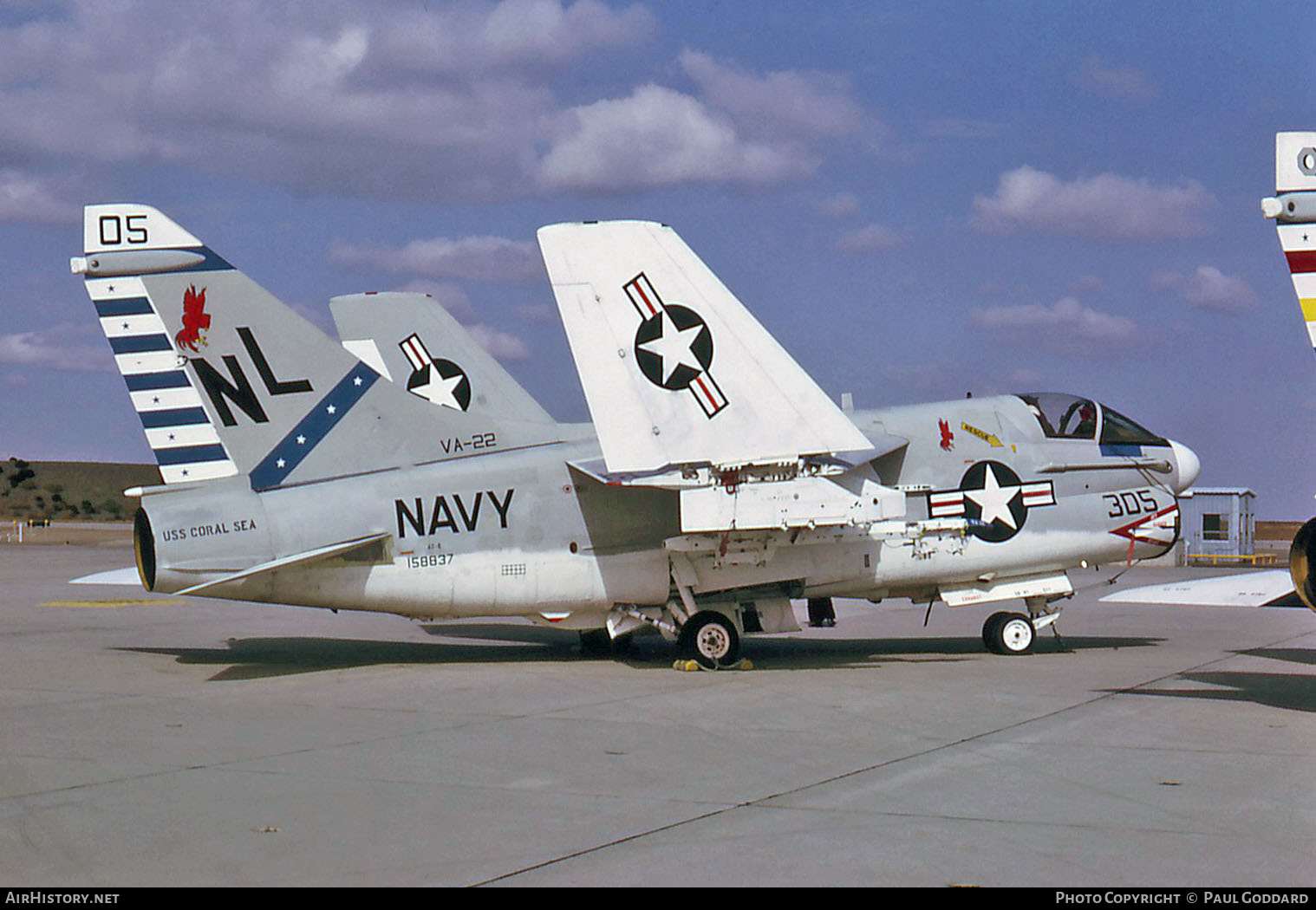 Aircraft Photo of 158837 | LTV A-7E Corsair II | USA - Navy | AirHistory.net #596904