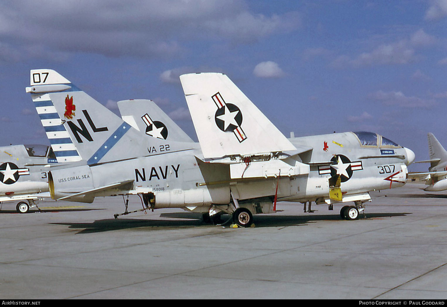 Aircraft Photo of 158018 | LTV A-7E Corsair II | USA - Navy | AirHistory.net #596918