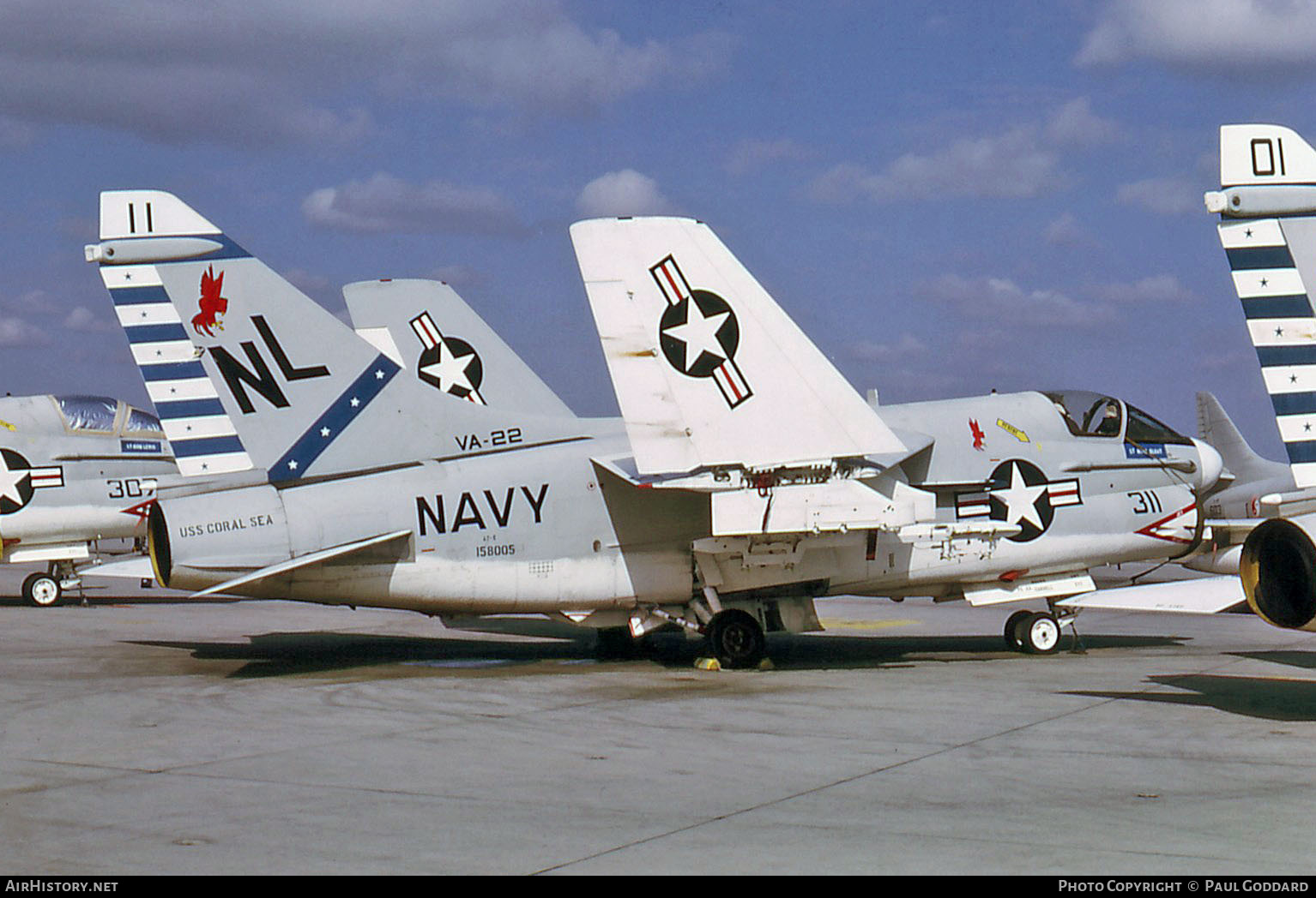 Aircraft Photo of 158005 | LTV A-7E Corsair II | USA - Navy | AirHistory.net #596919