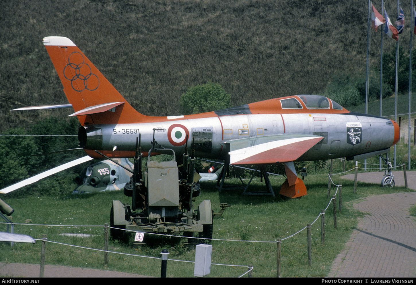 Aircraft Photo of MM53-6591 / 5-36591 | Republic F-84F Thunderstreak | Italy - Air Force | AirHistory.net #596922