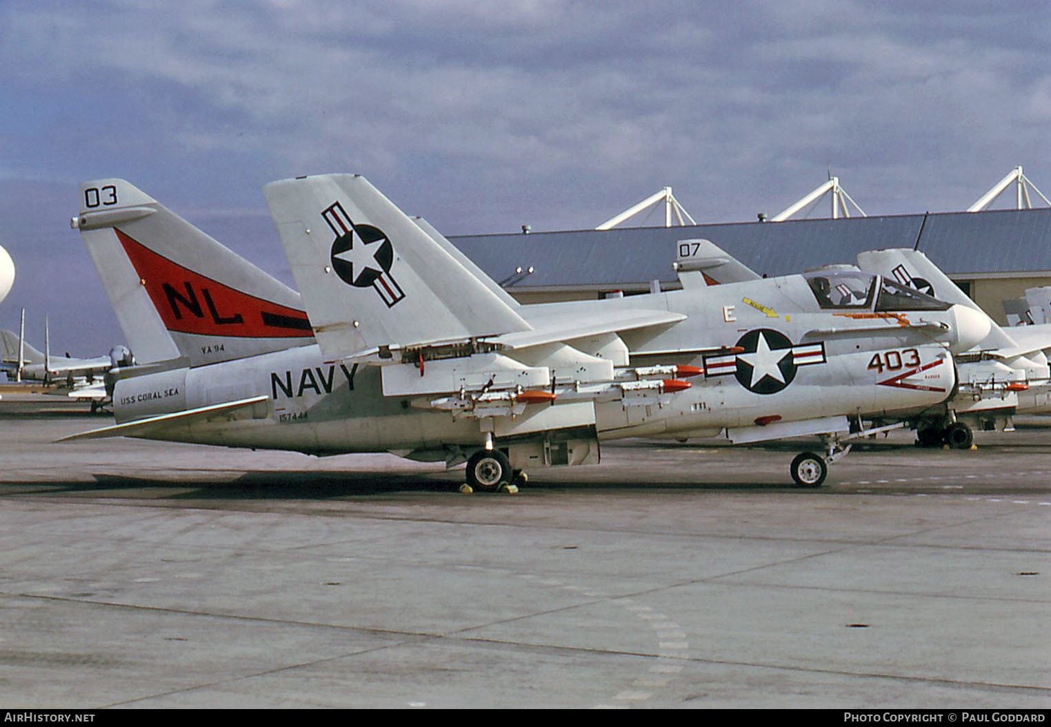 Aircraft Photo of 157444 | LTV A-7E Corsair II | USA - Navy | AirHistory.net #596923