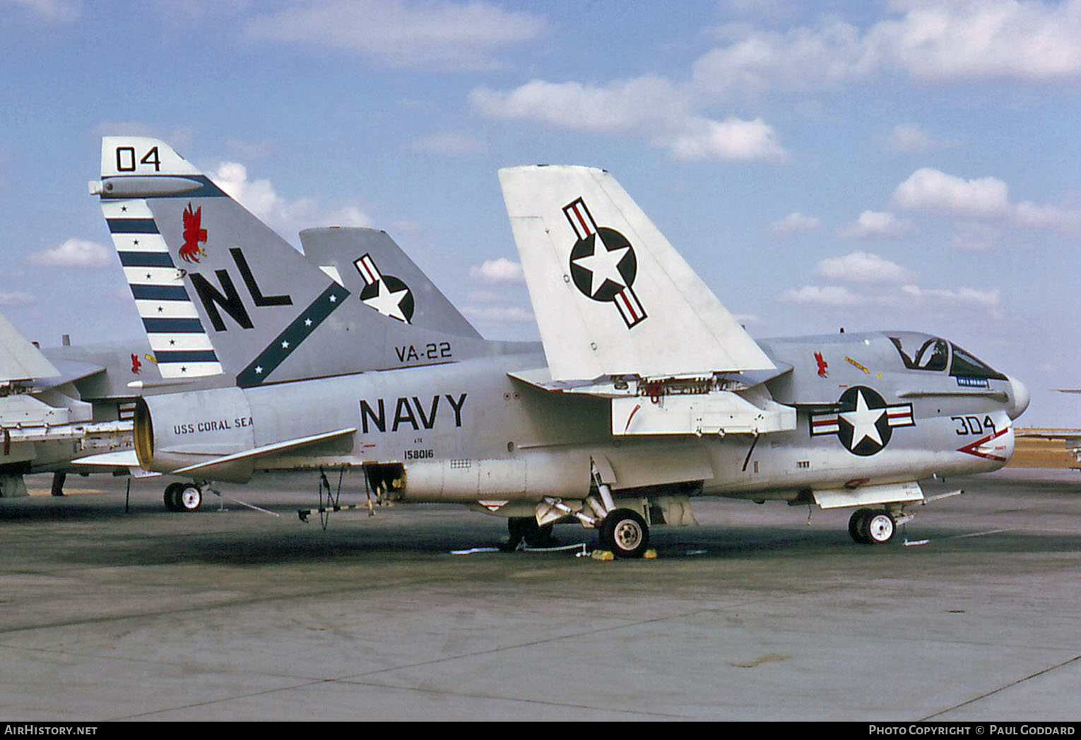 Aircraft Photo of 158016 | LTV A-7E Corsair II | USA - Navy | AirHistory.net #596925