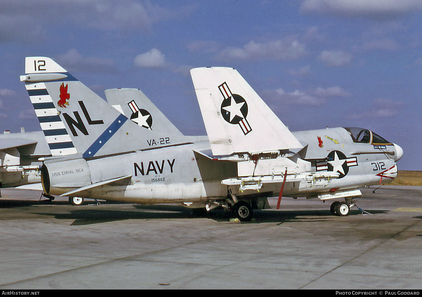 Aircraft Photo of 156882 | LTV A-7E Corsair II | USA - Navy | AirHistory.net #596947