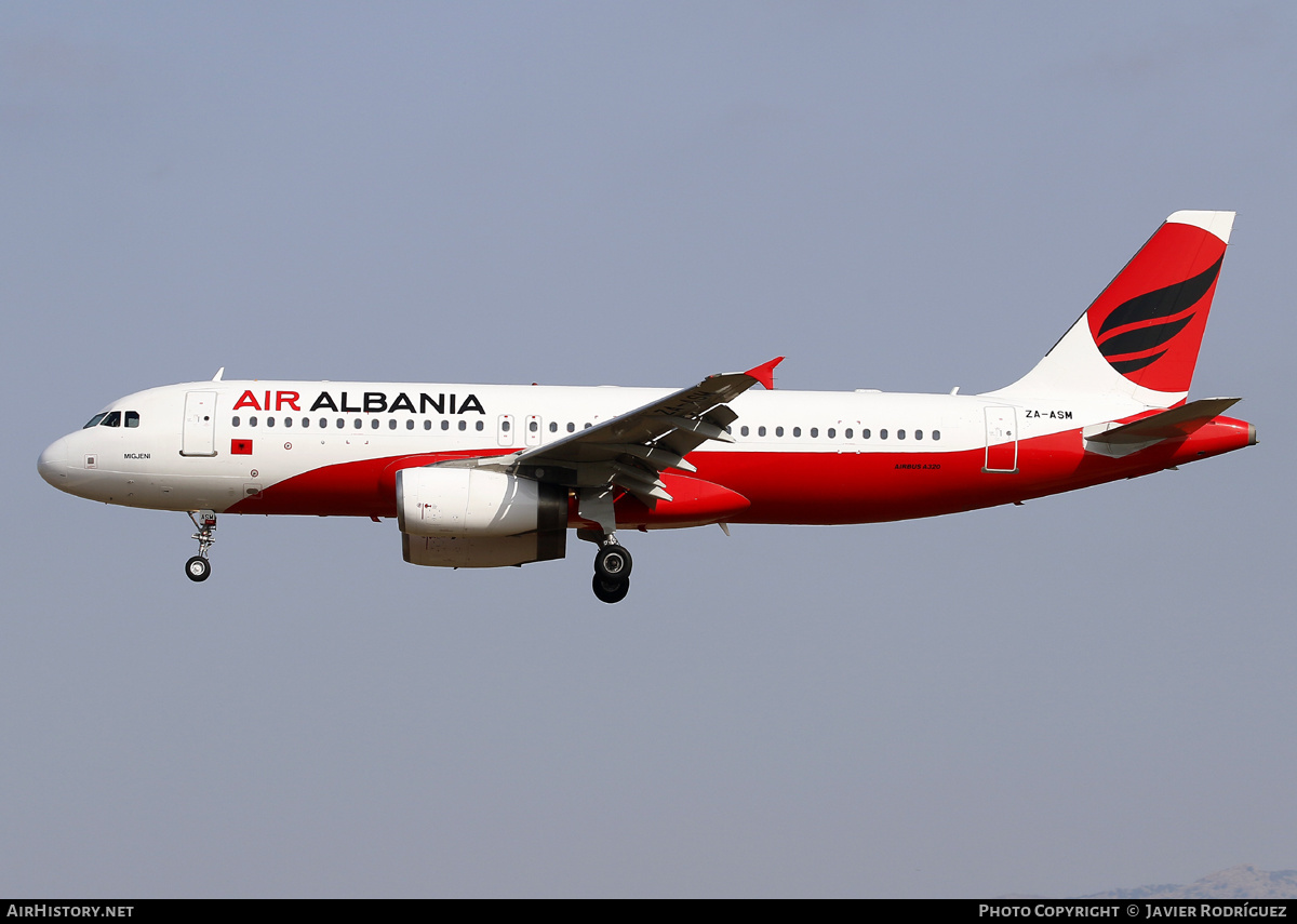 Aircraft Photo of ZA-ASM | Airbus A320-232 | Air Albania | AirHistory.net #596952