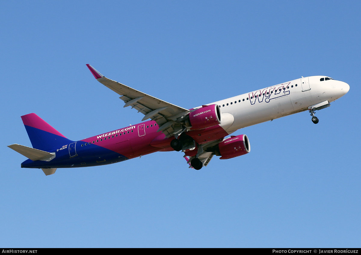 Aircraft Photo of G-WUKN | Airbus A321-271NX | Wizz Air | AirHistory.net #596960