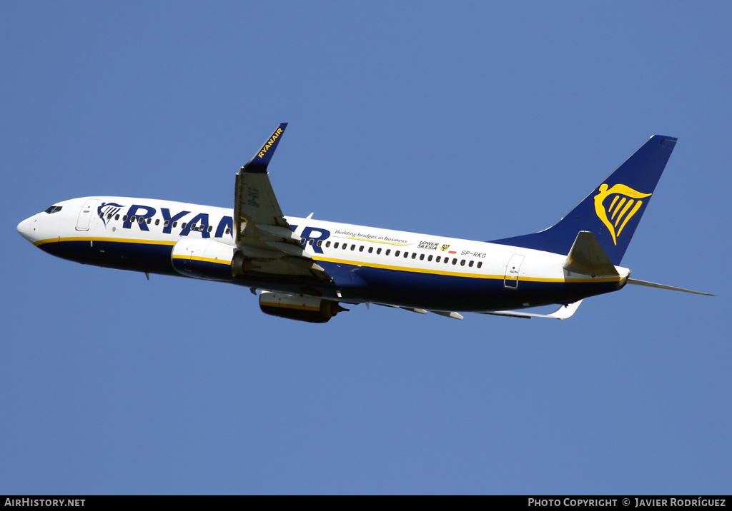 Aircraft Photo of SP-RKG | Boeing 737-800 | Ryanair | AirHistory.net #596961