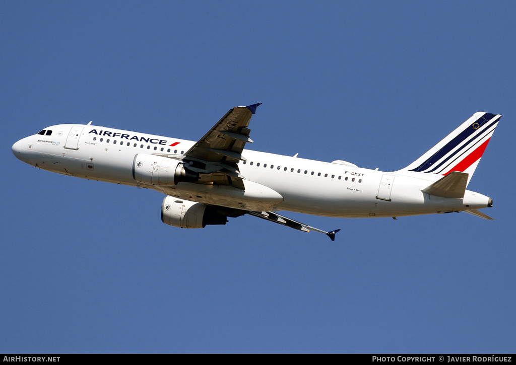 Aircraft Photo of F-GKXY | Airbus A320-214 | Air France | AirHistory.net #596966