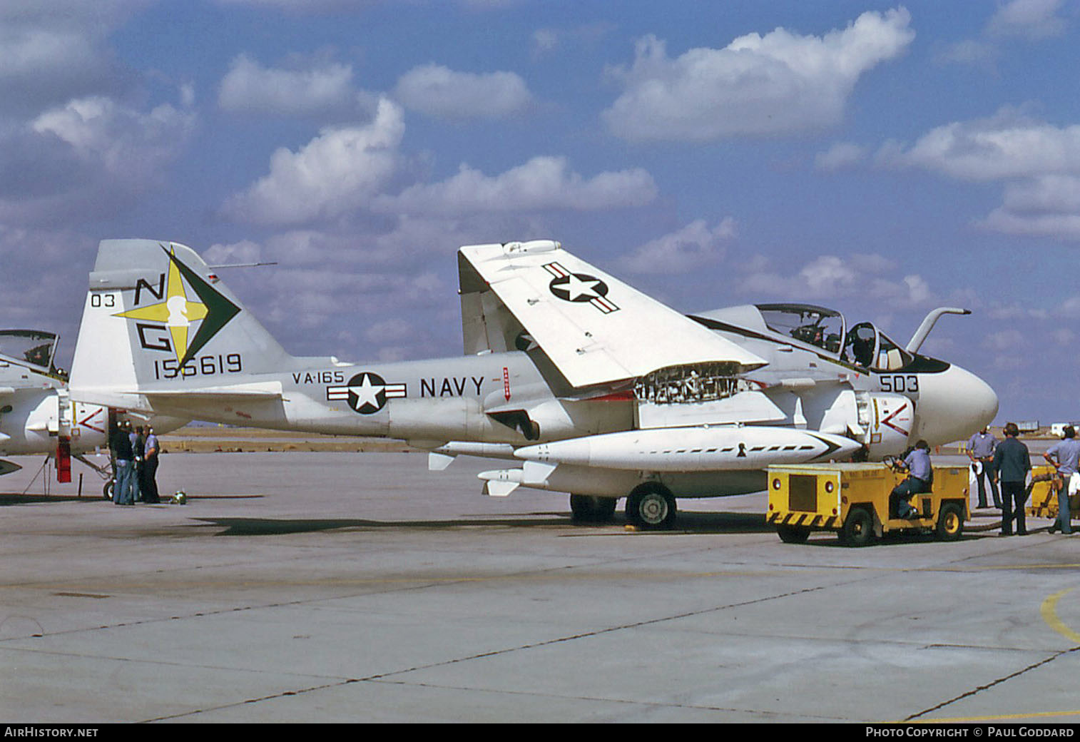 Aircraft Photo of 155619 | Grumman A-6E Intruder | USA - Navy | AirHistory.net #596979