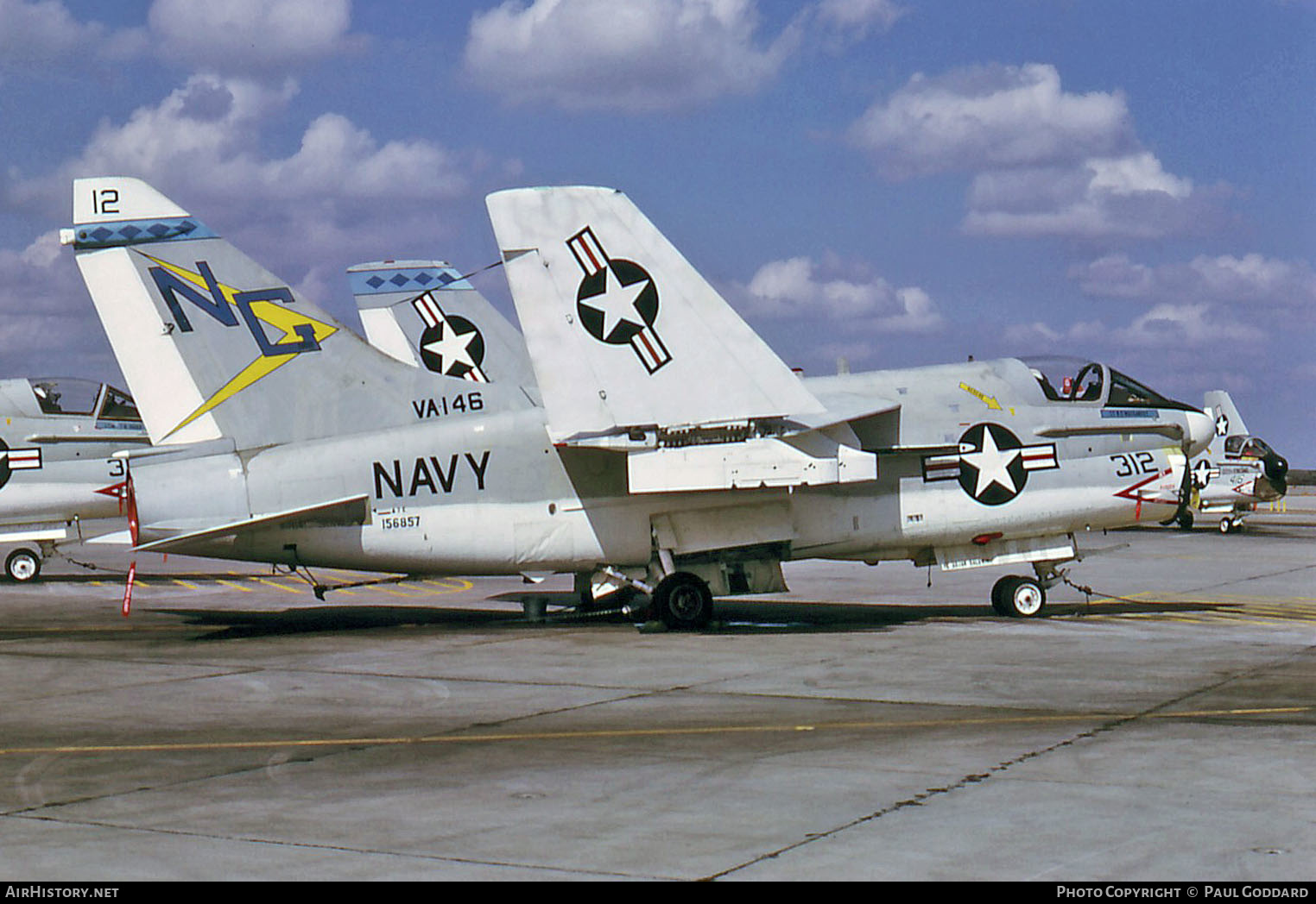 Aircraft Photo of 156857 | LTV A-7E Corsair II | USA - Navy | AirHistory.net #596982