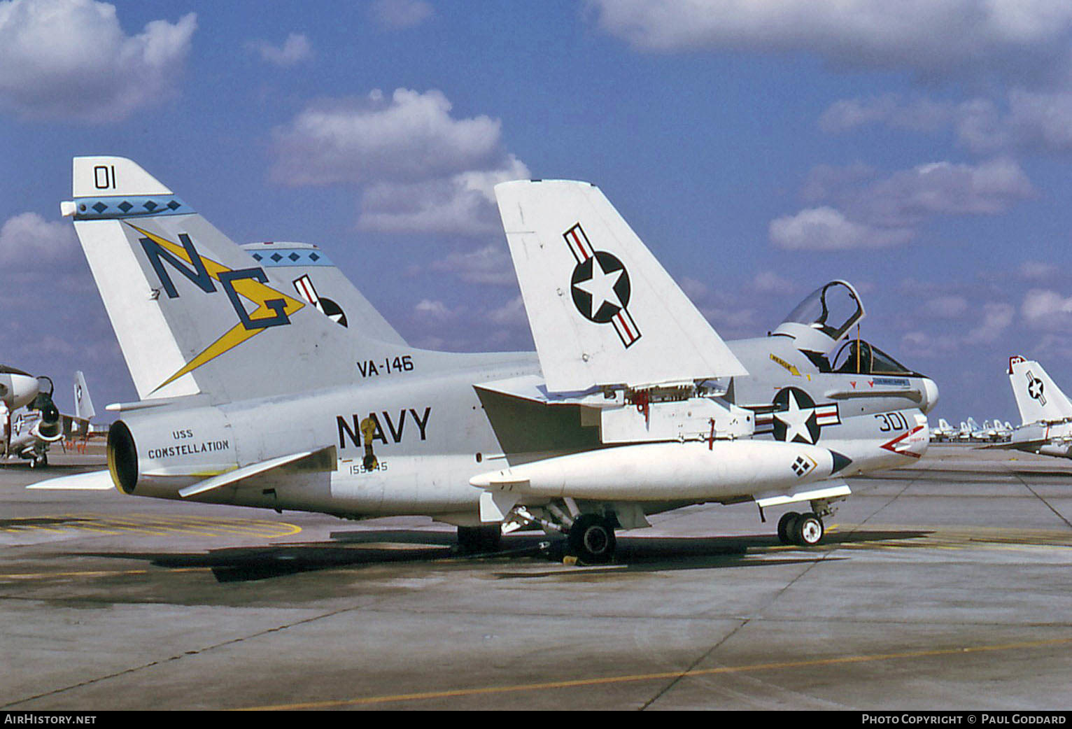 Aircraft Photo of 159645 | LTV A-7E Corsair II | USA - Navy | AirHistory.net #596986