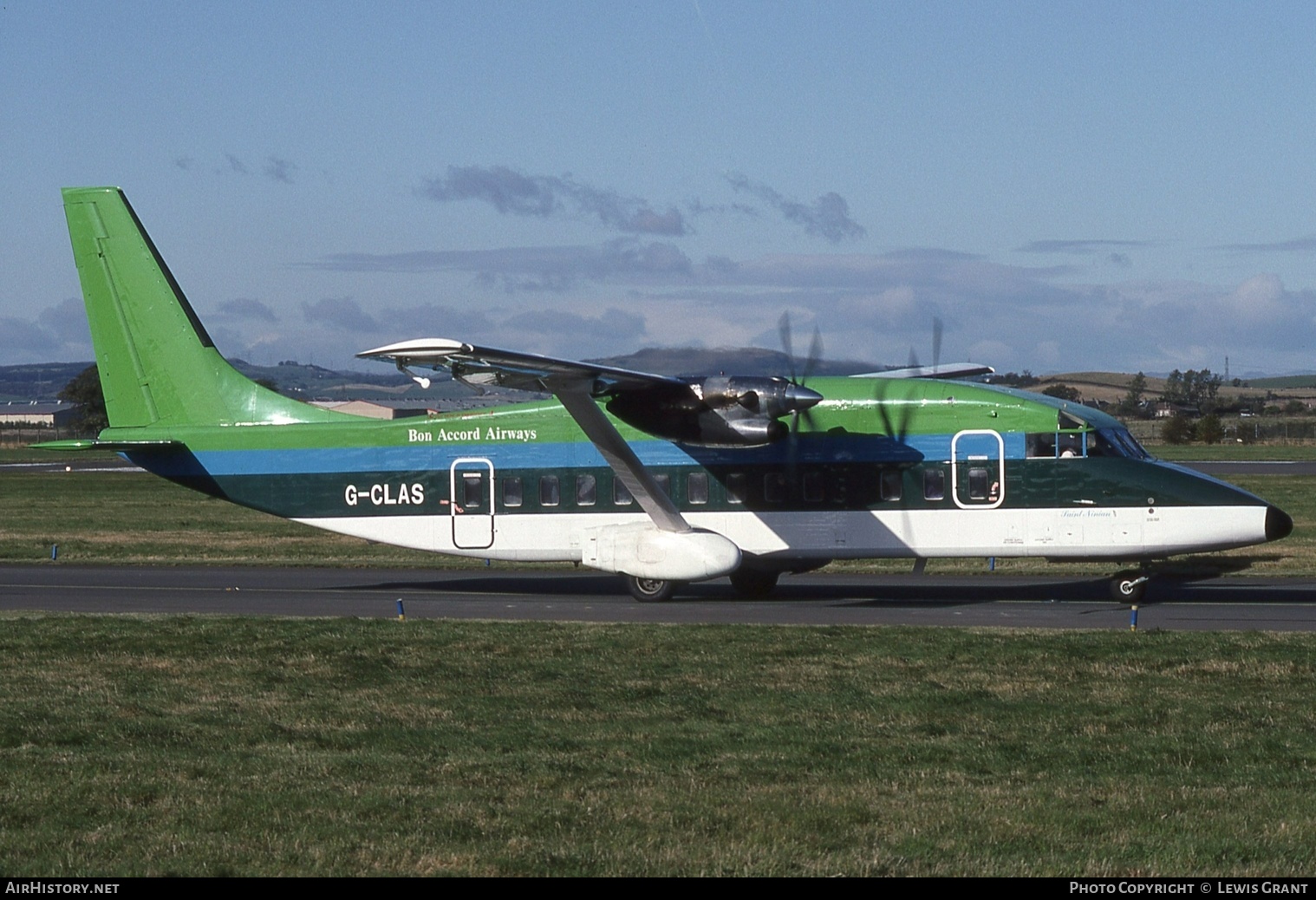 Aircraft Photo of G-CLAS | Short 360-100 | Bon Accord Airways | AirHistory.net #597000