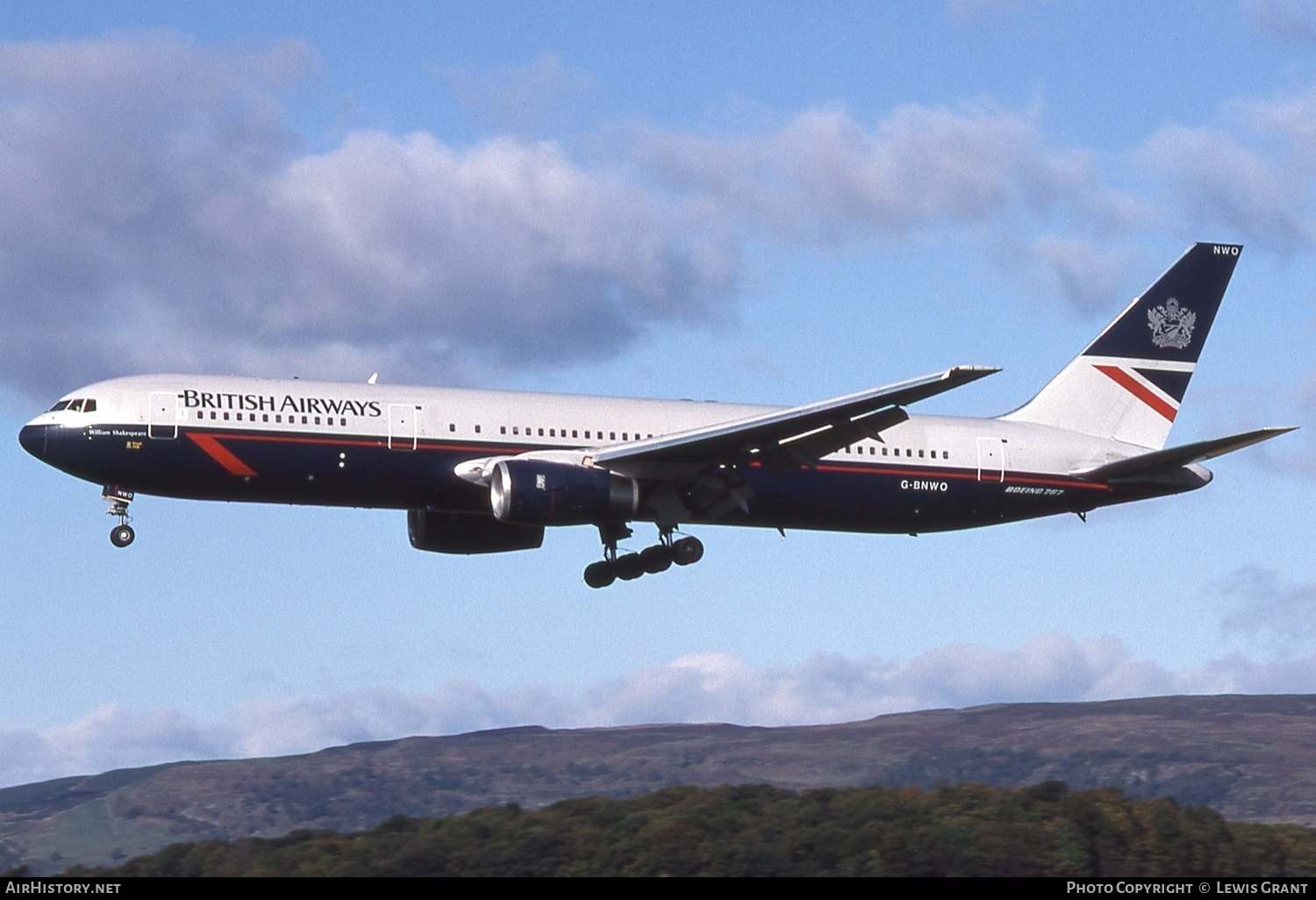 Aircraft Photo of G-BNWO | Boeing 767-336/ER | British Airways | AirHistory.net #597010