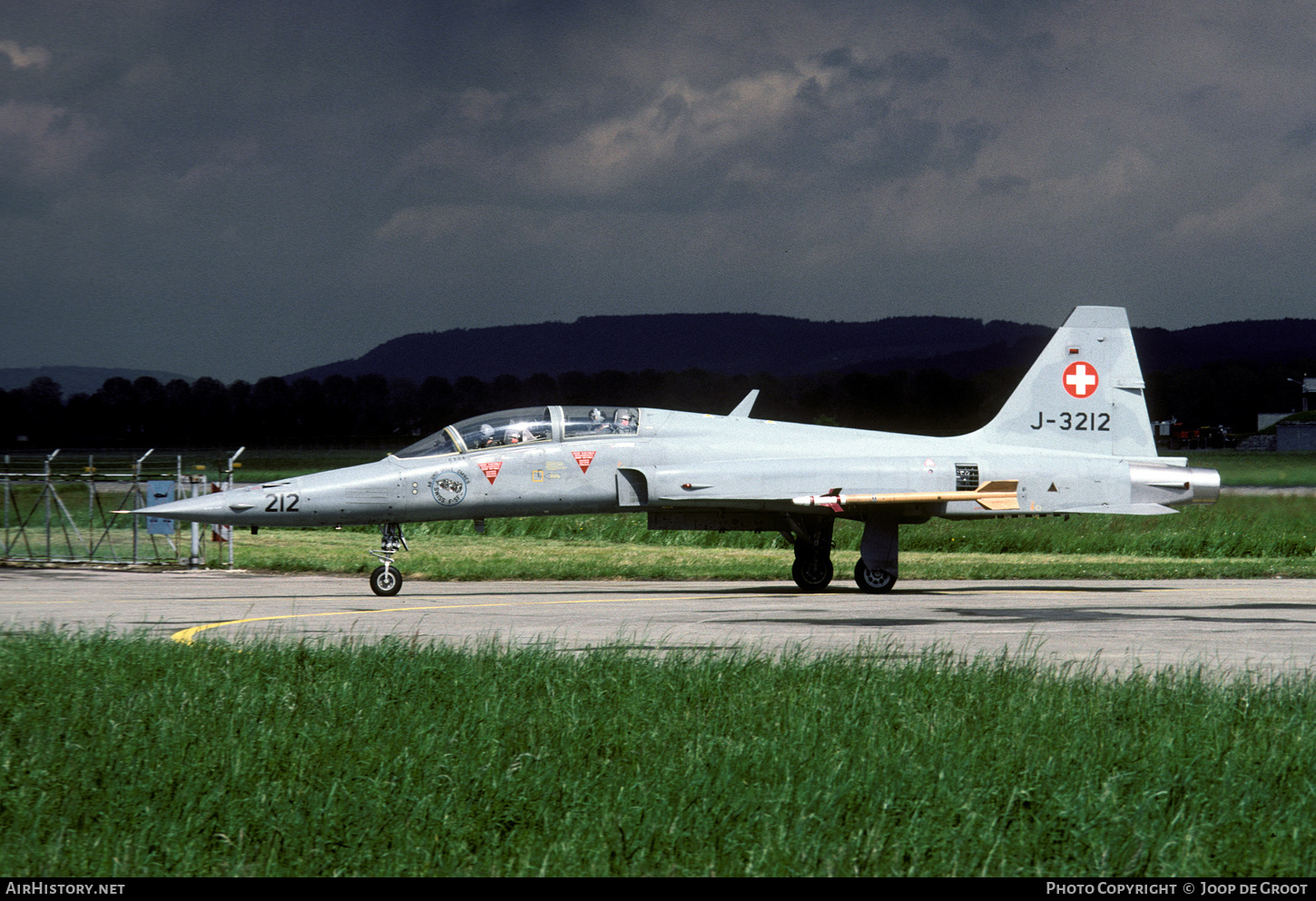 Aircraft Photo of J-3212 | Northrop F-5F Tiger II | Switzerland - Air Force | AirHistory.net #597015
