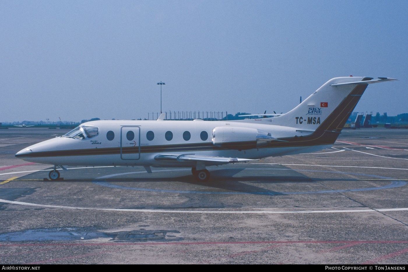 Aircraft Photo of TC-MSA | Beech Beechjet 400A | Skyline | AirHistory.net #597019