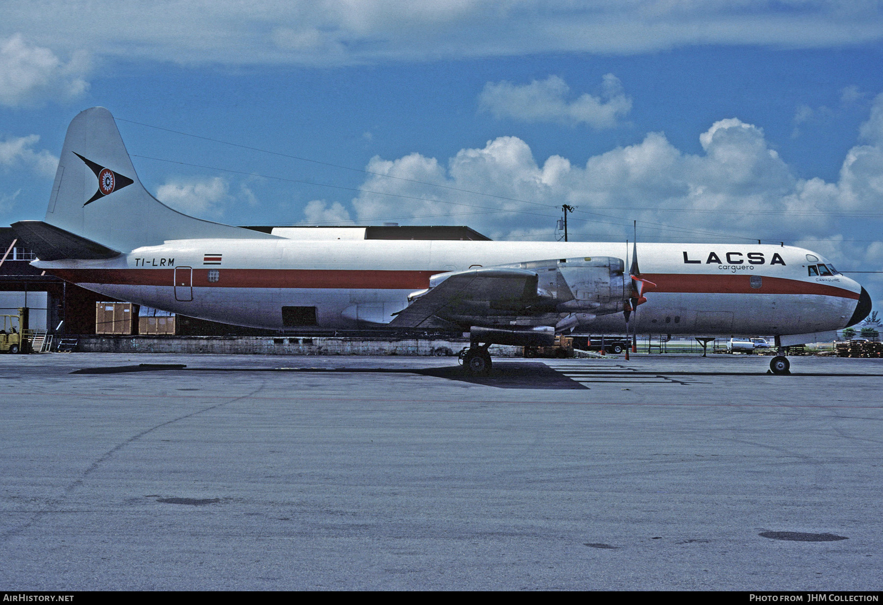 Aircraft Photo of TI-LRM | Lockheed L-188C(F) Electra | LACSA - Líneas Aéreas de Costa Rica | AirHistory.net #597043