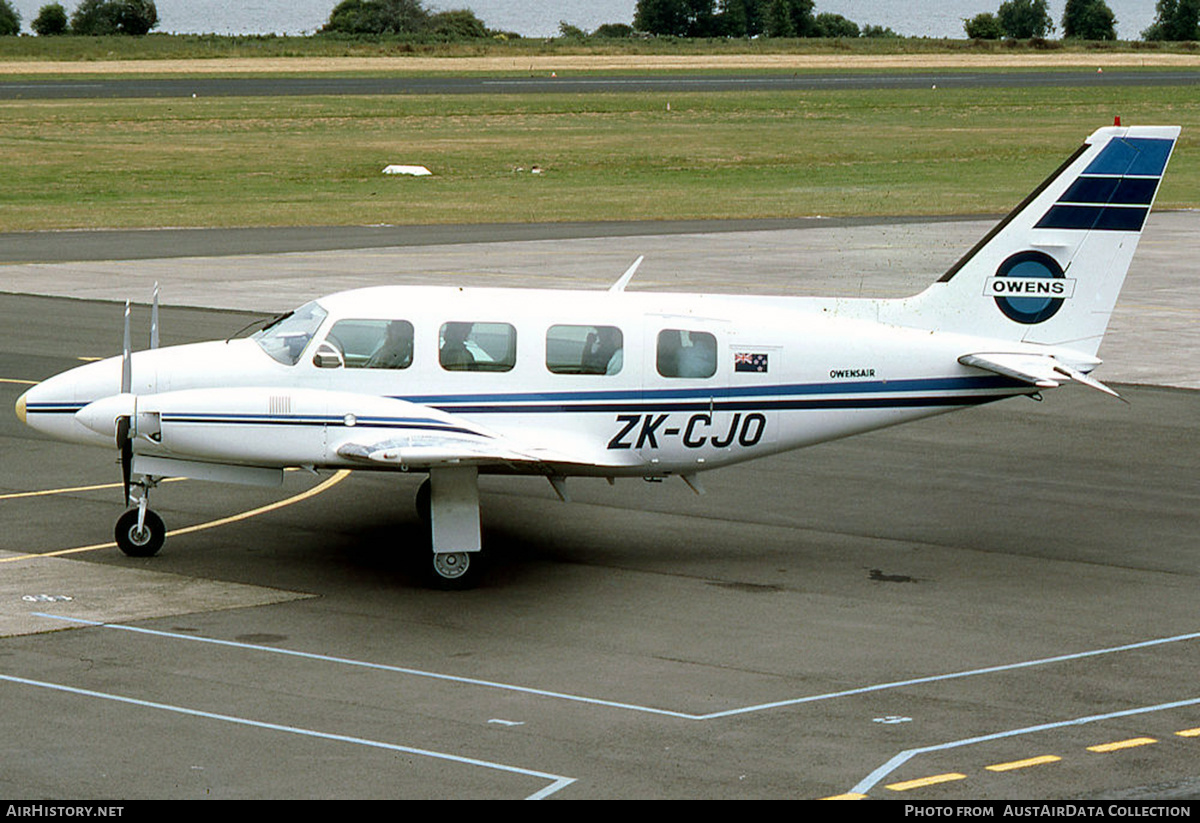 Aircraft Photo of ZK-CJO | Piper PA-31-325 Navajo C/R | OwensAir | AirHistory.net #597045