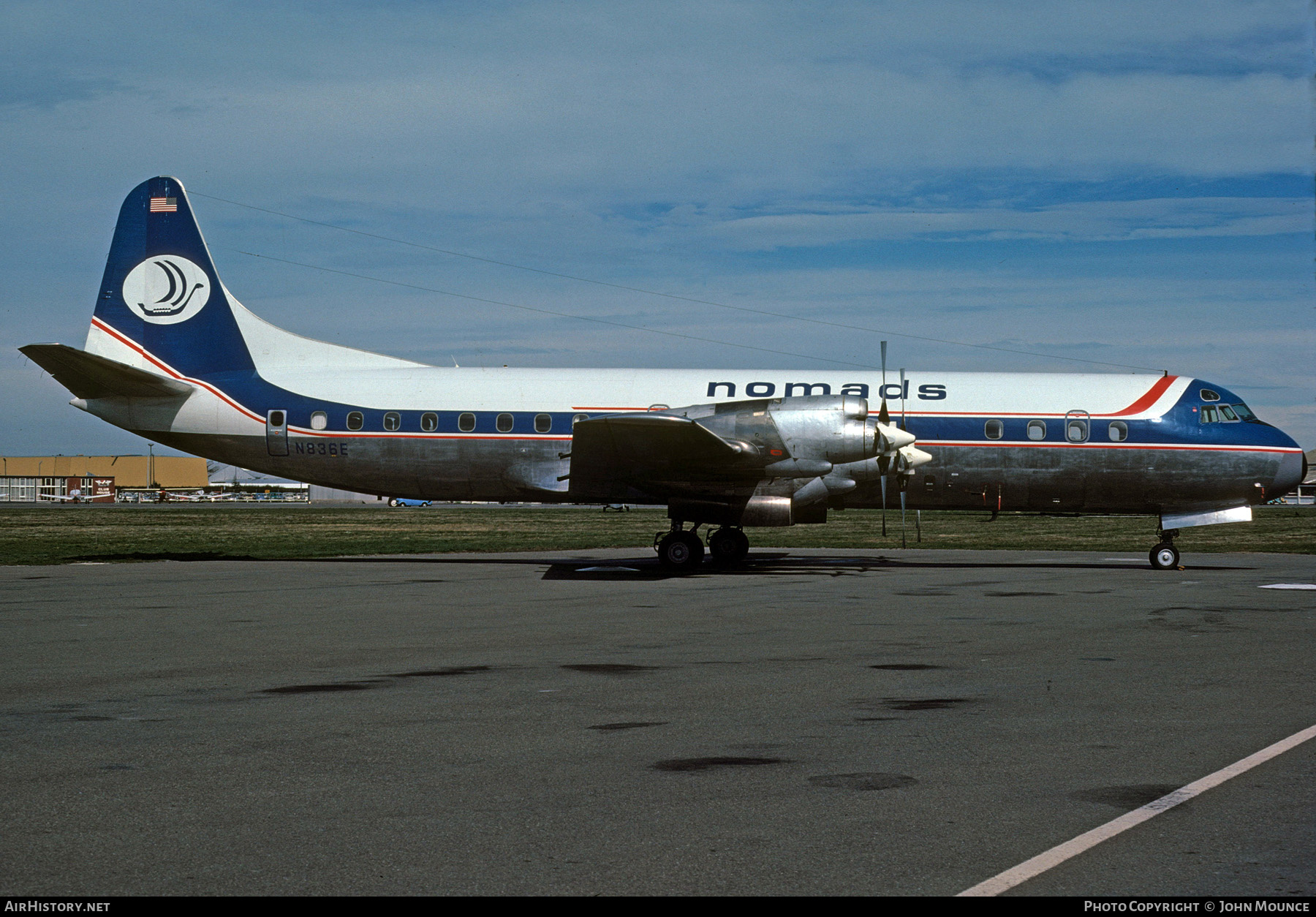 Aircraft Photo of N836E | Lockheed L-188C Electra | Nomads Travel Club | AirHistory.net #597053