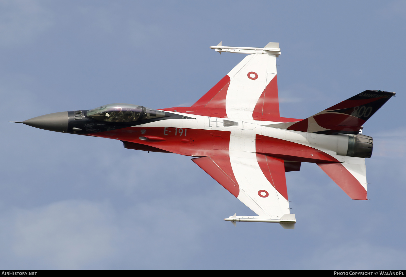 Aircraft Photo of E-191 | General Dynamics F-16AM Fighting Falcon | Denmark - Air Force | AirHistory.net #597057