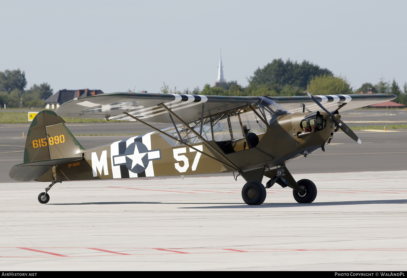 Aircraft Photo of SP-SAVO / 615890 | Piper L-4H Grasshopper (J-3C) | USA - Air Force | AirHistory.net #597058