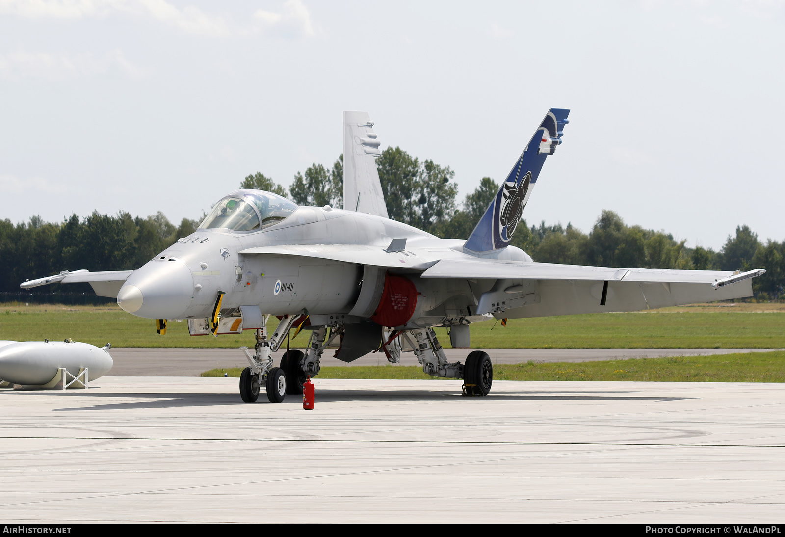 Aircraft Photo of HN-411 | McDonnell Douglas F/A-18C Hornet | Finland - Air Force | AirHistory.net #597071