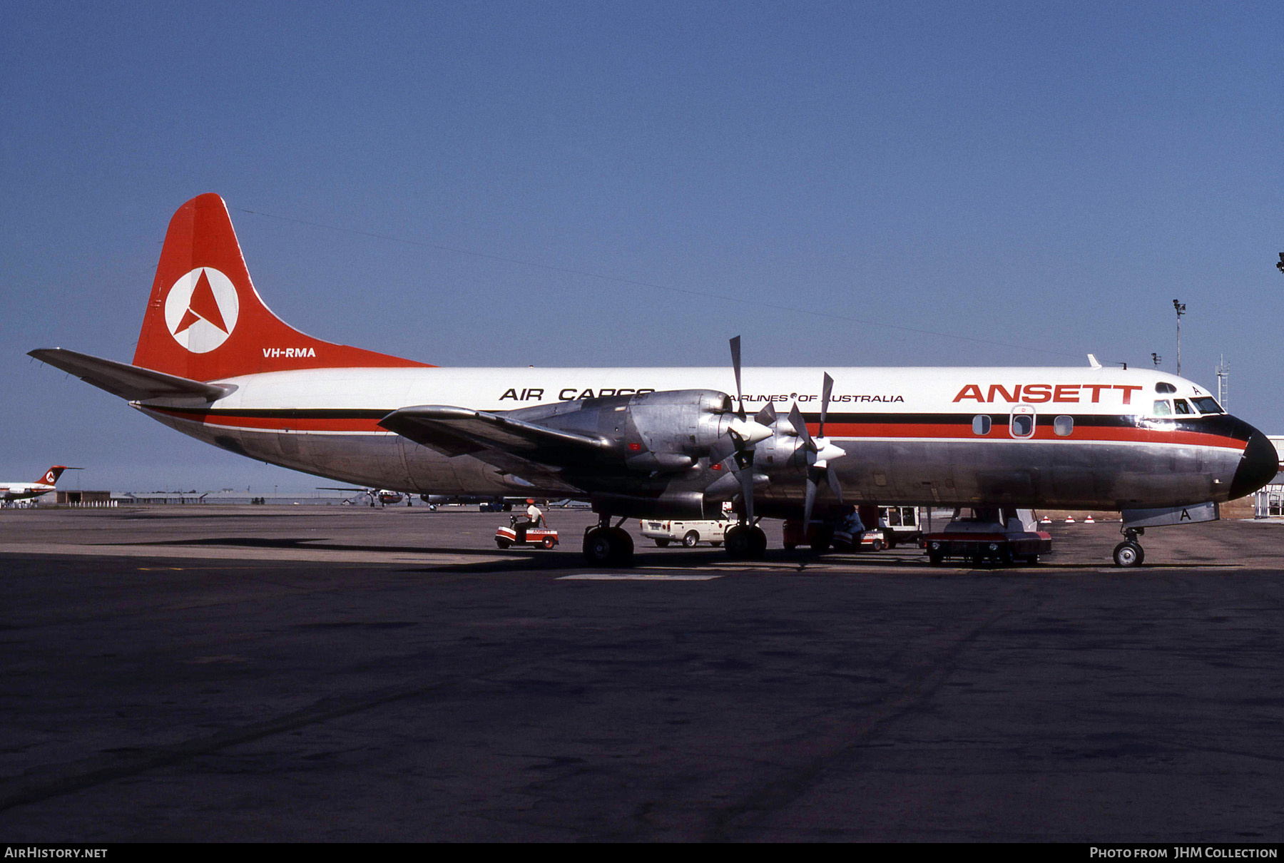 Aircraft Photo of VH-RMA | Lockheed L-188A Electra | Ansett Airlines of Australia Air Cargo | AirHistory.net #597072