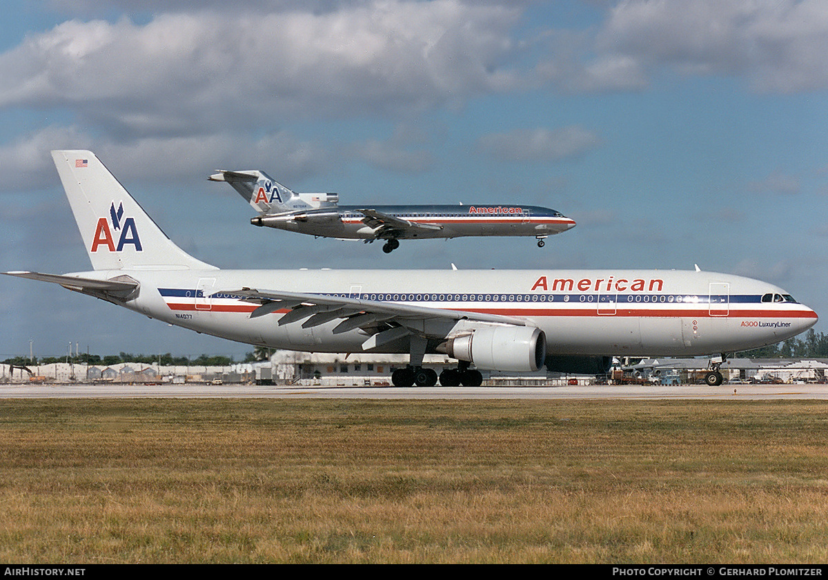 Aircraft Photo of N14077 | Airbus A300B4-605R | American Airlines | AirHistory.net #597074