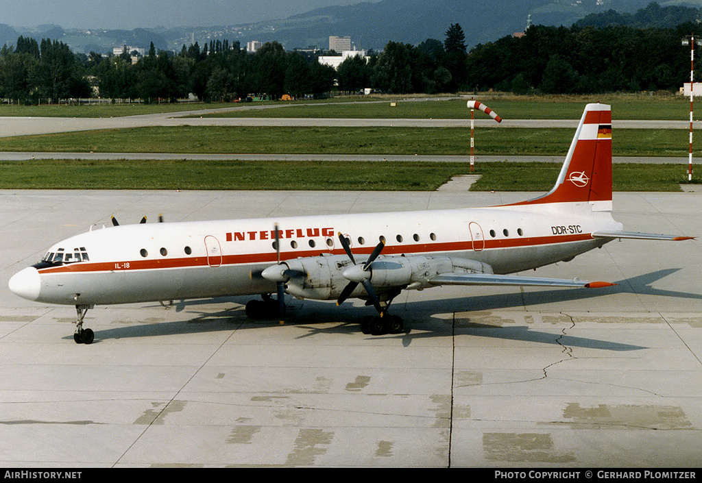 Aircraft Photo of DDR-STC | Ilyushin Il-18V | Interflug | AirHistory.net #597075