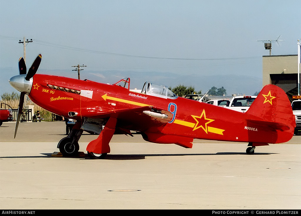 Aircraft Photo of N900EA | Yakovlev Yak-9UM | AirHistory.net #597079