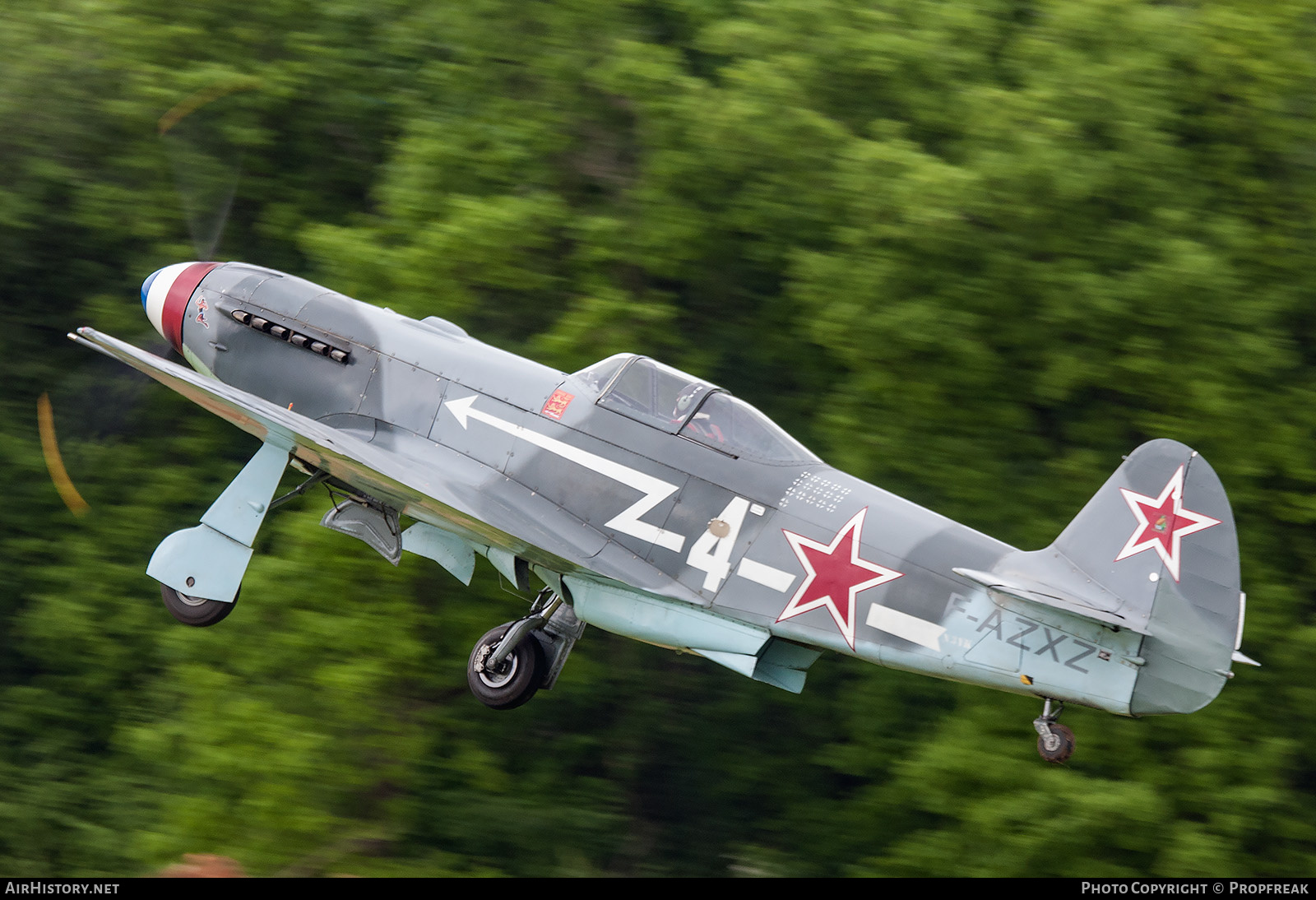 Aircraft Photo of F-AZXZ / N3YK | Yakovlev Yak-3UA | Soviet Union - Air Force | AirHistory.net #597100