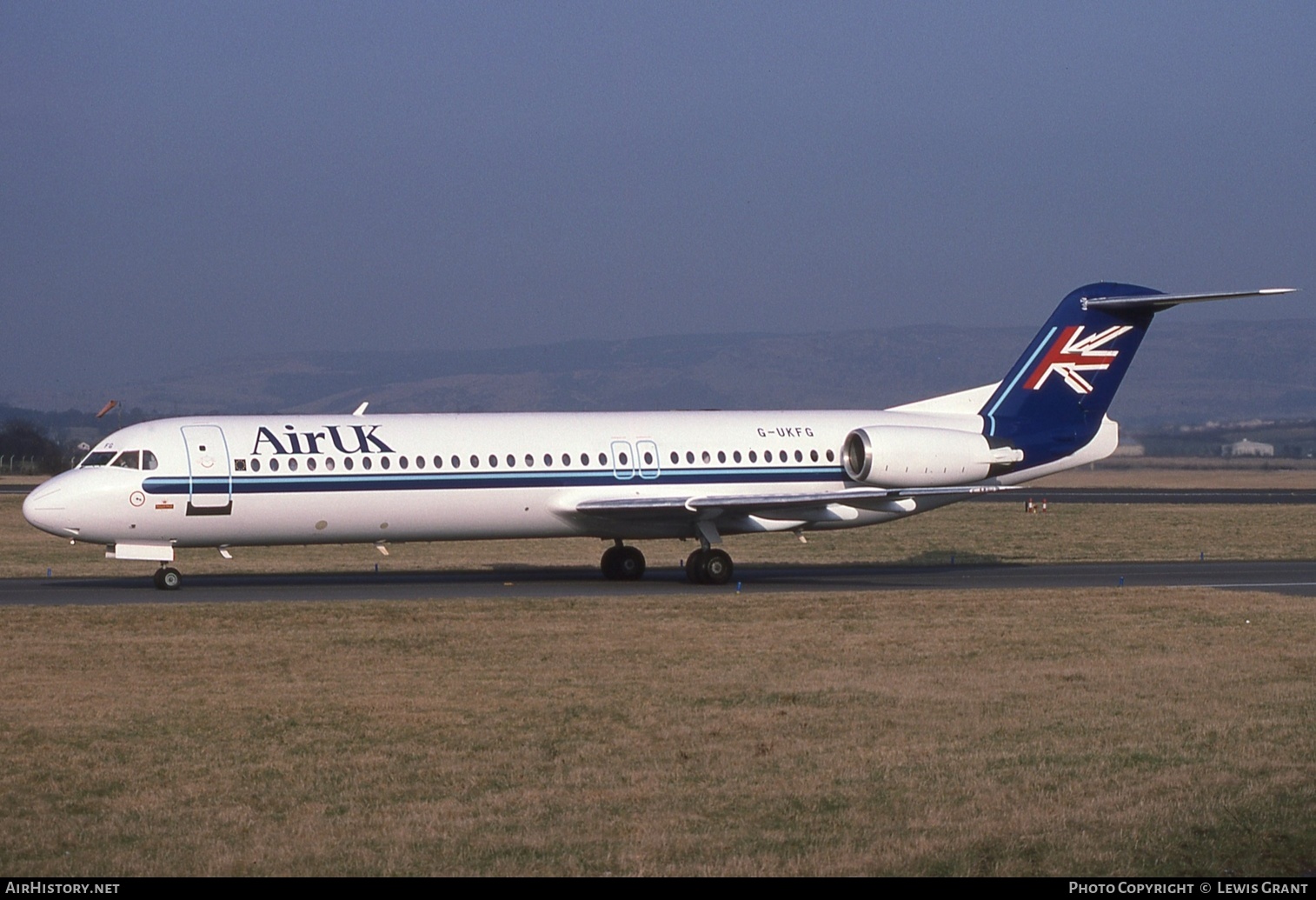 Aircraft Photo of G-UKFG | Fokker 100 (F28-0100) | Air UK | AirHistory.net #597104