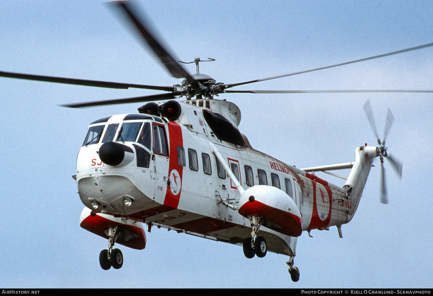 Aircraft Photo of LN-OSJ | Sikorsky S-61N MkII | CHC Helikopter Service | AirHistory.net #597108