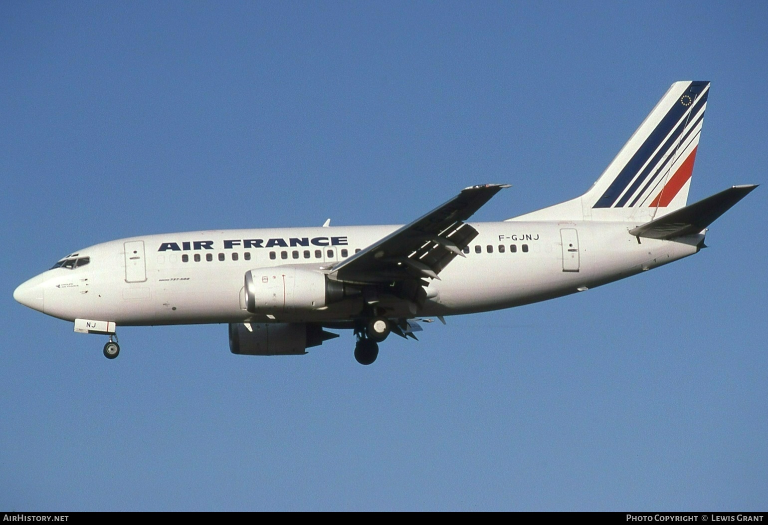 Aircraft Photo of F-GJNJ | Boeing 737-528 | Air France | AirHistory.net #597109