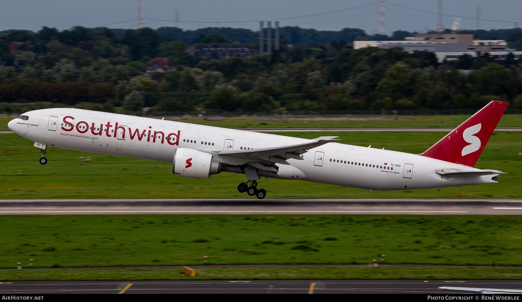 Aircraft Photo of TC-GRZ | Boeing 777-31H/ER | Southwind Airlines | AirHistory.net #597115