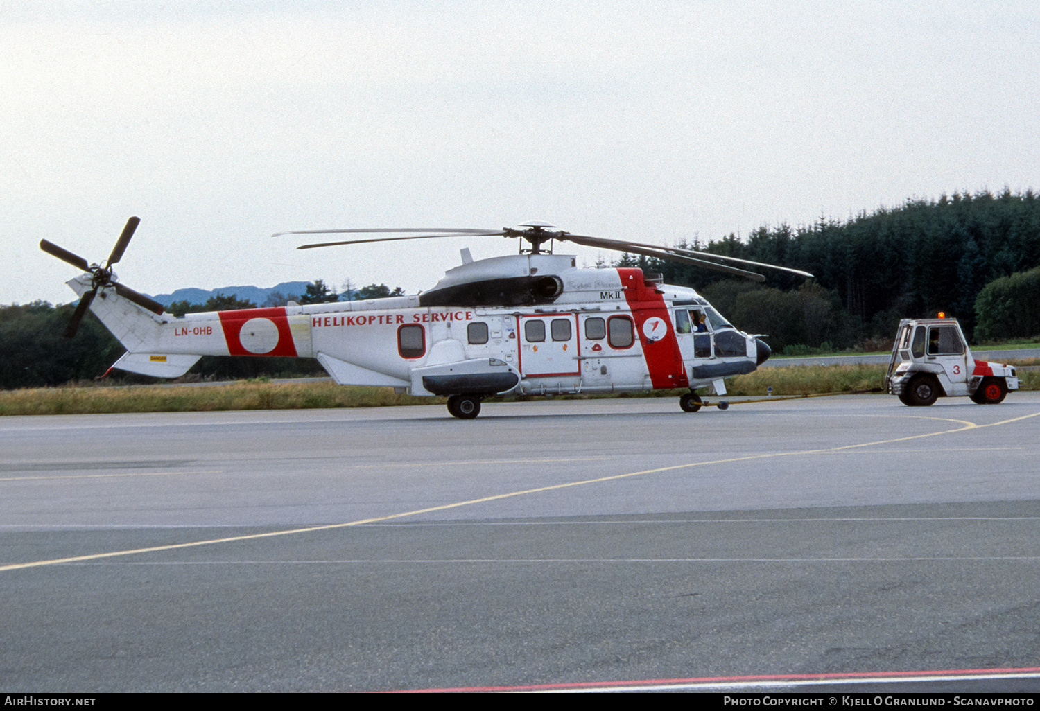 Aircraft Photo of LN-OHB | Eurocopter AS-332L2 Super Puma Mk2 | CHC Helikopter Service | AirHistory.net #597120