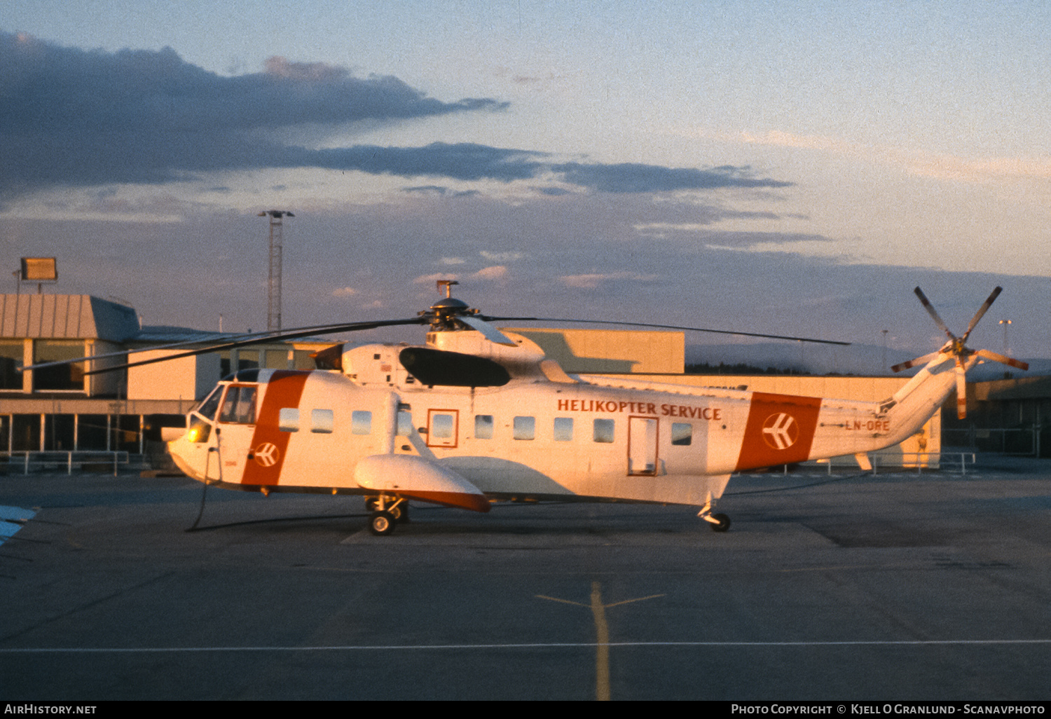 Aircraft Photo of LN-ORE | Sikorsky S-61N | Helikopter Service | AirHistory.net #597133