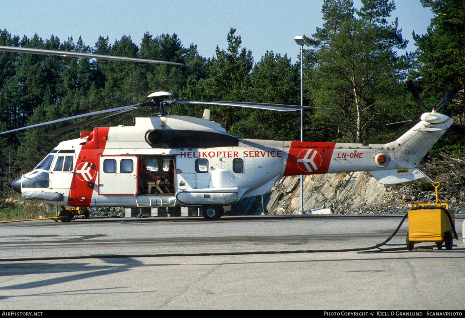 Aircraft Photo of LN-OME | Aerospatiale AS-332L Super Puma | Helikopter Service | AirHistory.net #597151