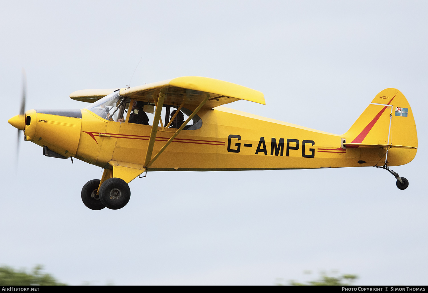 Aircraft Photo of G-AMPG | Piper PA-12 Super Cruiser | AirHistory.net #597164