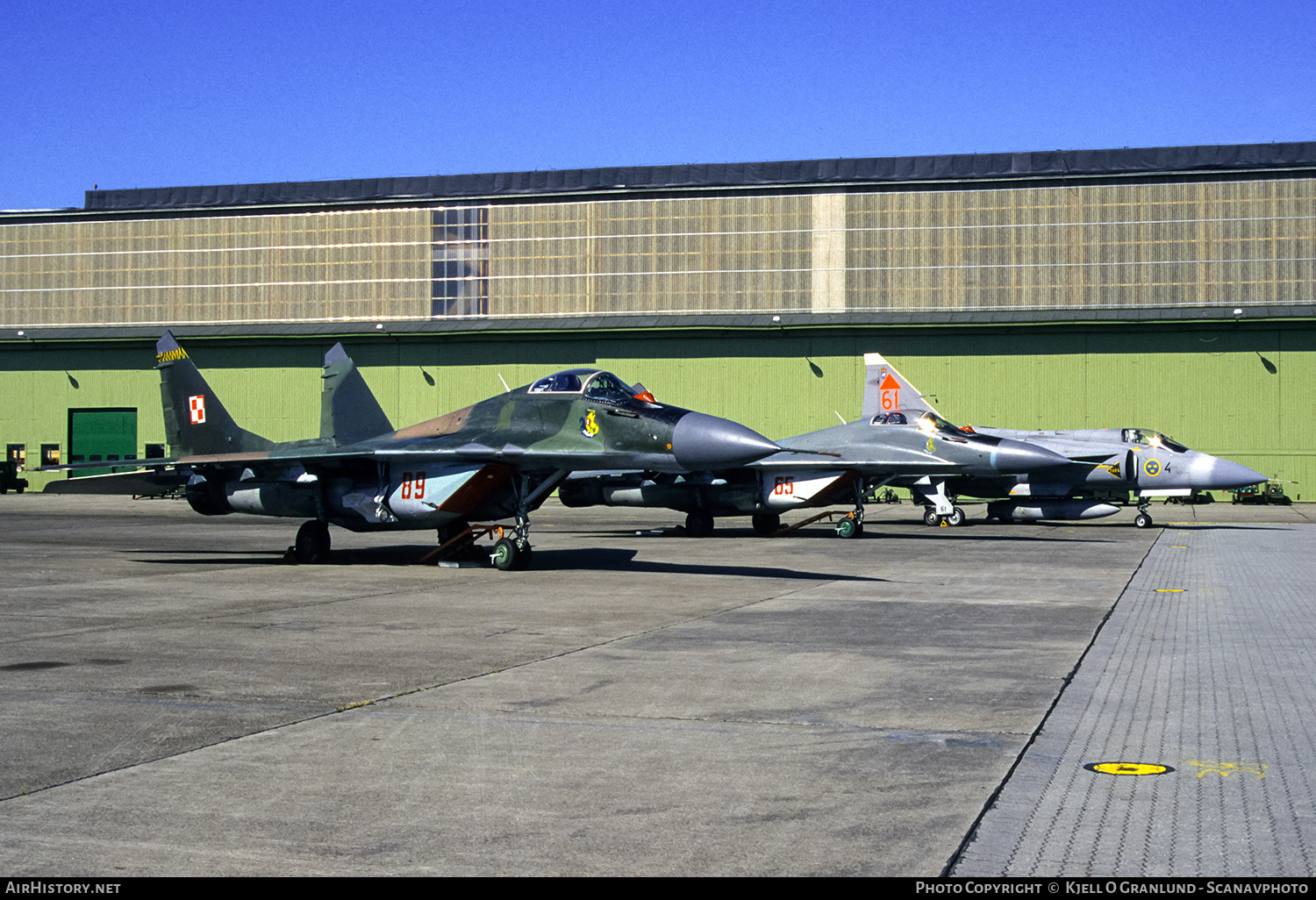 Aircraft Photo of 89 | Mikoyan-Gurevich MiG-29A (9-12A) | Poland - Air Force | AirHistory.net #597171