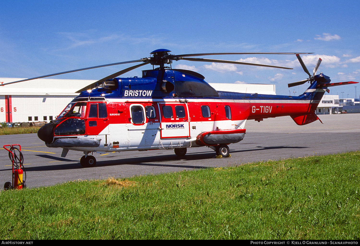 Aircraft Photo of G-TIGV | Aerospatiale AS-332L Super Puma | Bristow Helicopters | AirHistory.net #597184