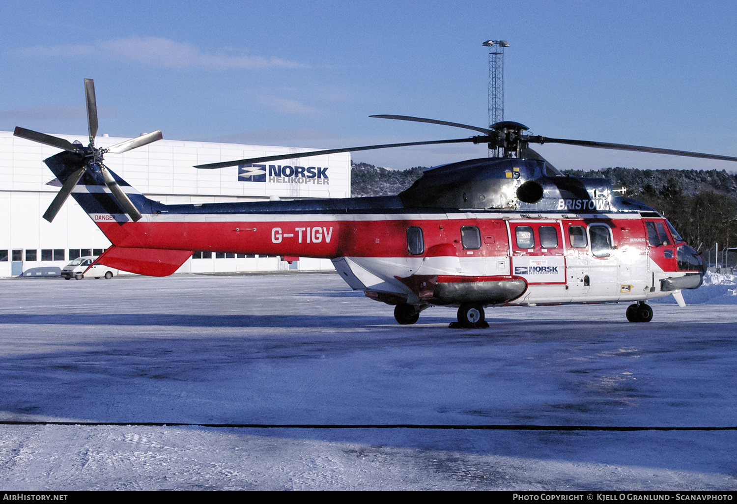 Aircraft Photo of G-TIGV | Aerospatiale AS-332L Super Puma | Bristow Helicopters | AirHistory.net #597204