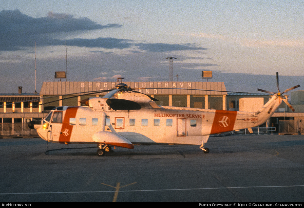 Aircraft Photo of LN-ORH | Sikorsky S-61N | Helikopter Service | AirHistory.net #597206
