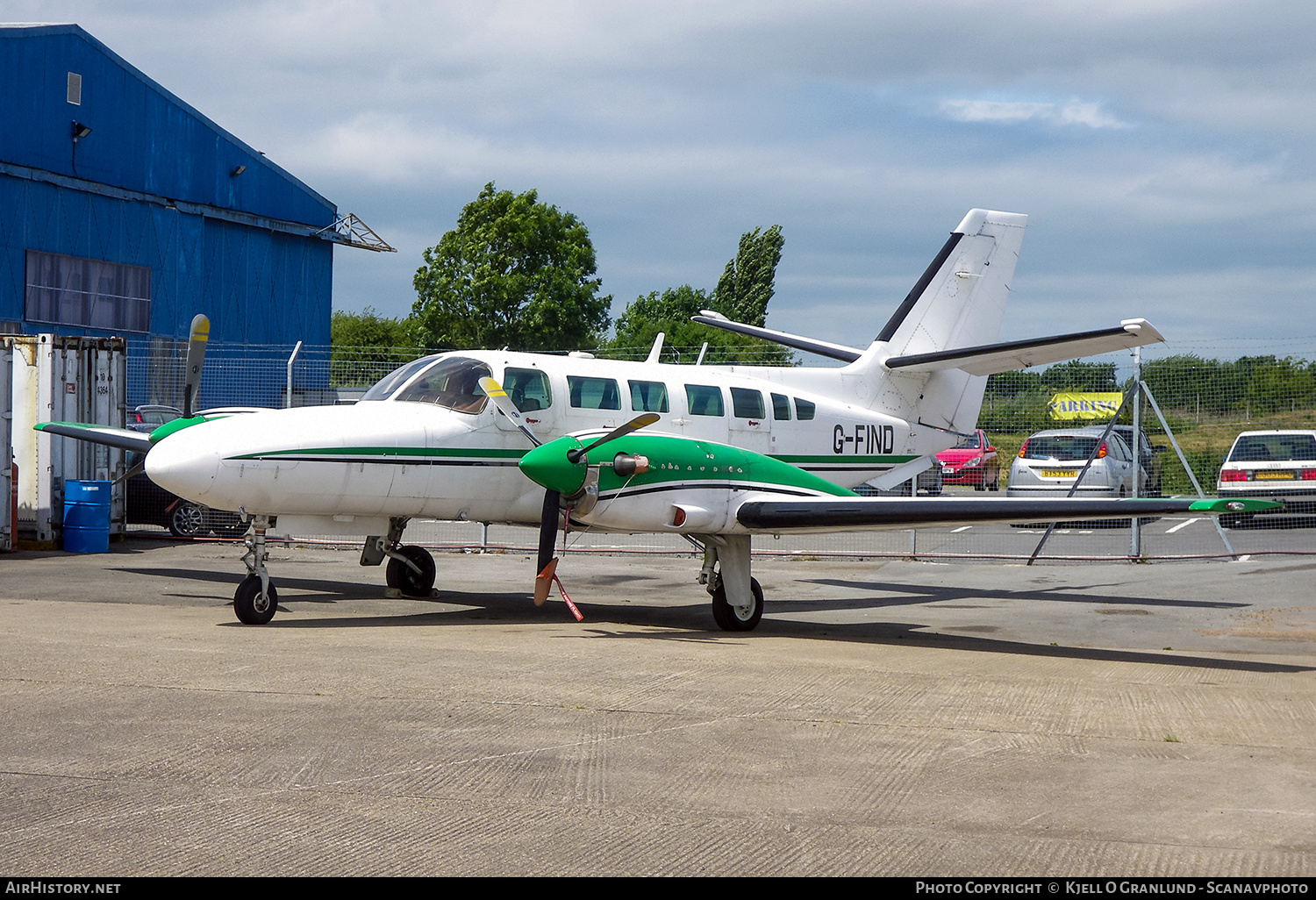 Aircraft Photo of G-FIND | Reims F406 Caravan II | AirHistory.net #597213