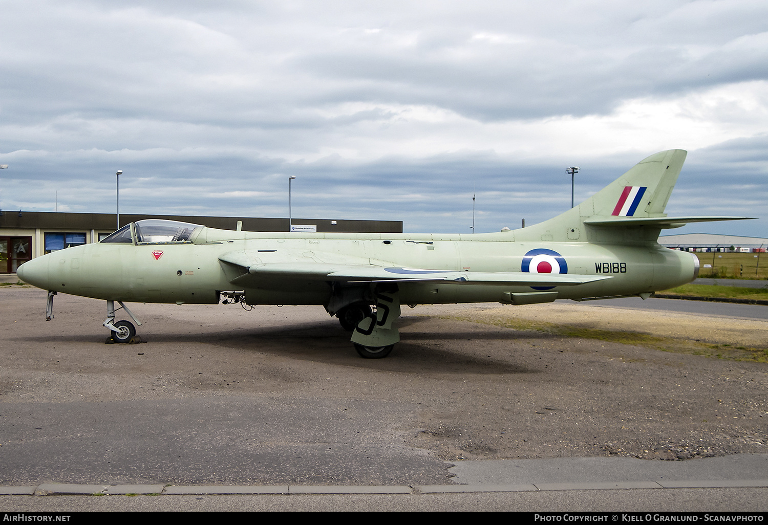 Aircraft Photo of G-BZPB / WB188 | Hawker Hunter GA11 | UK - Air Force | AirHistory.net #597214