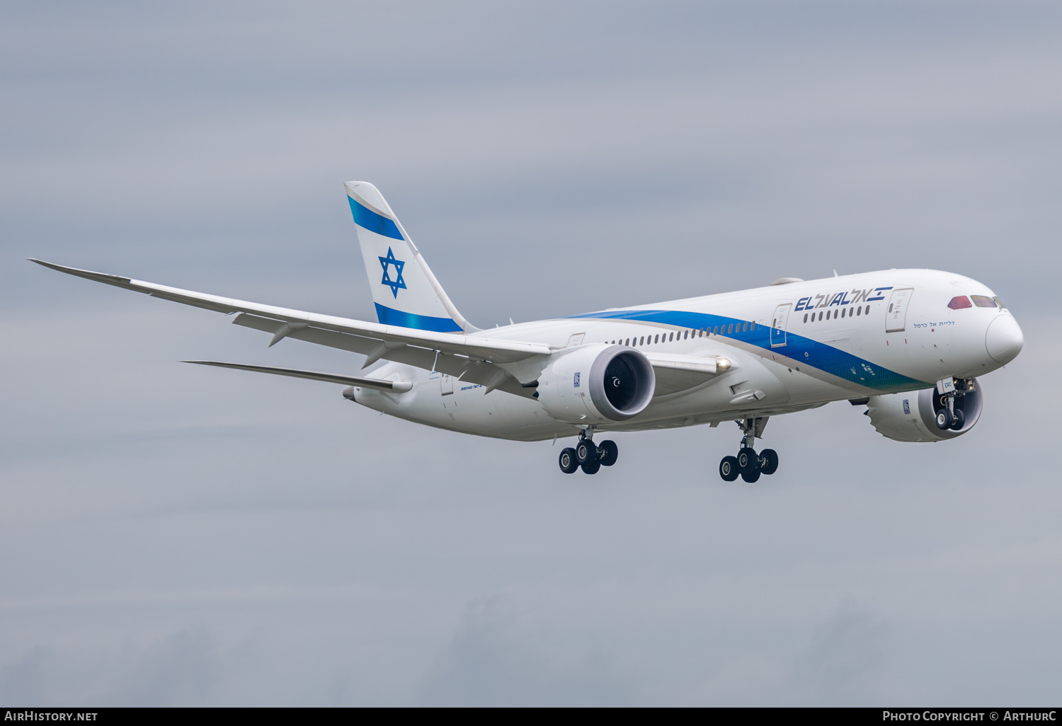 Aircraft Photo of 4X-ERC | Boeing 787-8 Dreamliner | El Al Israel Airlines | AirHistory.net #597217