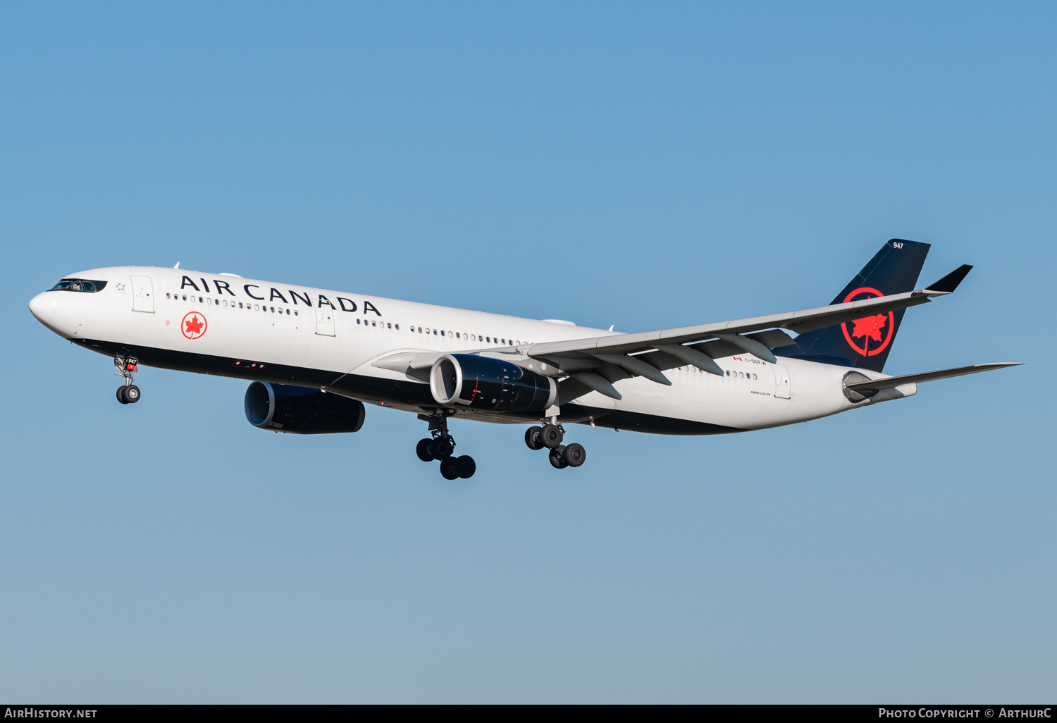 Aircraft Photo of C-GOFW | Airbus A330-343E | Air Canada | AirHistory.net #597218