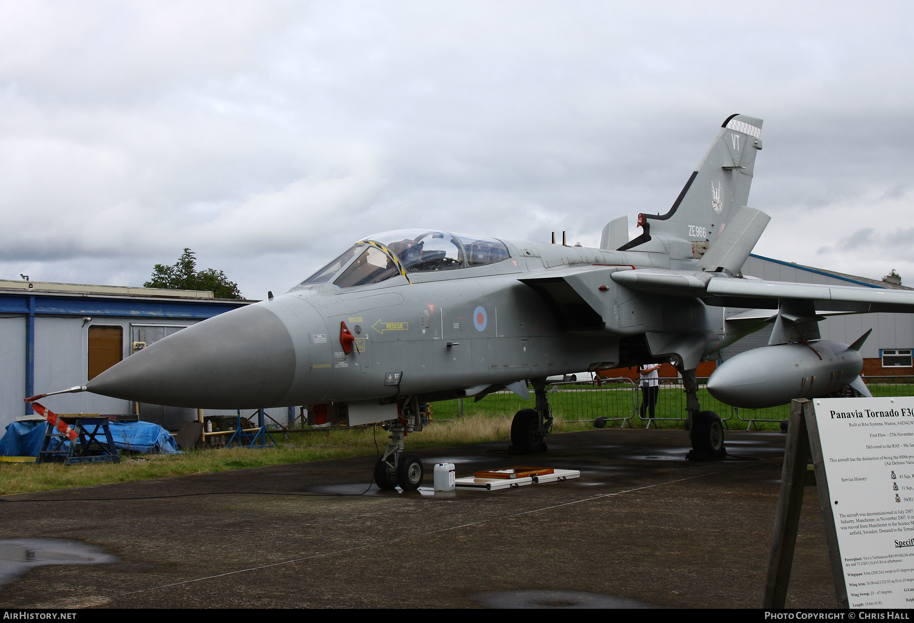 Aircraft Photo of ZE966 | Panavia Tornado F3 | UK - Air Force | AirHistory.net #597219