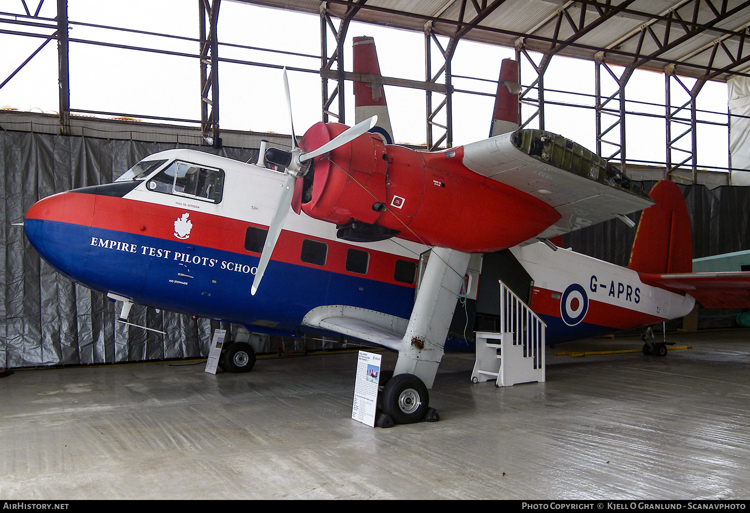Aircraft Photo of G-APRS | Scottish Aviation Twin Pioneer Series 3 | UK - Air Force | AirHistory.net #597221