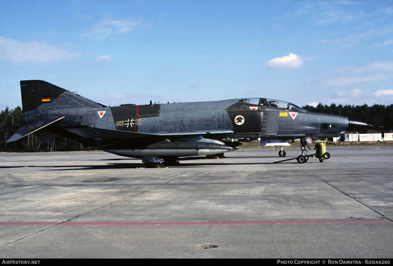Aircraft Photo of 3567 / FMS 69-7514 | McDonnell Douglas RF-4E Phantom II | Germany - Air Force | AirHistory.net #597230