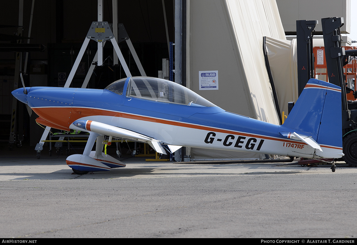 Aircraft Photo of G-CEGI | Van's RV-8 | AirHistory.net #597240