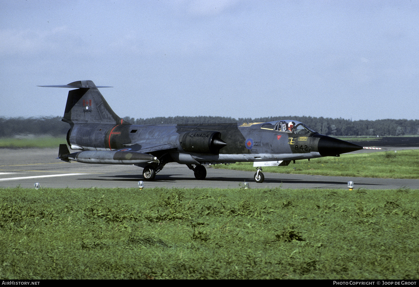 Aircraft Photo of 104842 | Canadair CF-104 Starfighter | Canada - Air Force | AirHistory.net #597245